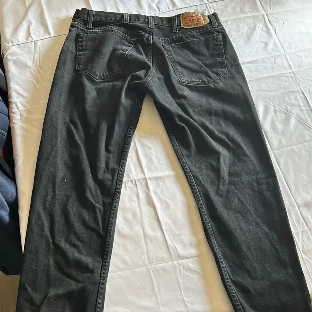 Levi's Men's Straight Jeans - Black